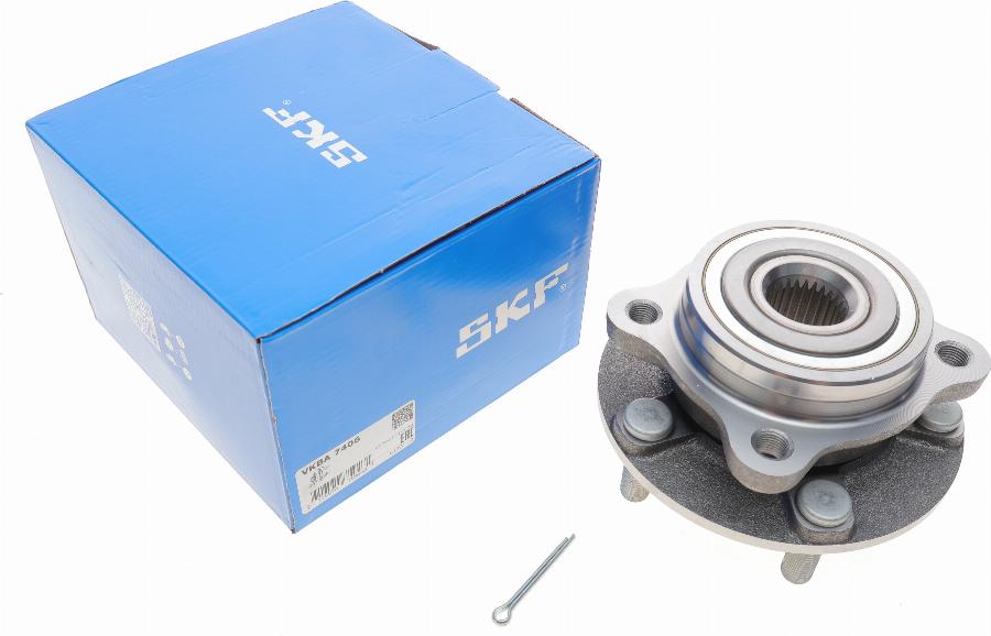 SKF VKBA 7406 - Riteņa rumbas gultņa komplekts www.autospares.lv