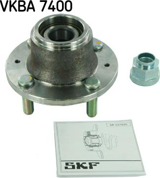 SKF VKBA 7400 - Riteņa rumbas gultņa komplekts autospares.lv