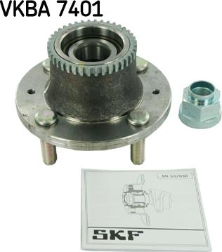 SKF VKBA 7401 - Riteņa rumbas gultņa komplekts autospares.lv