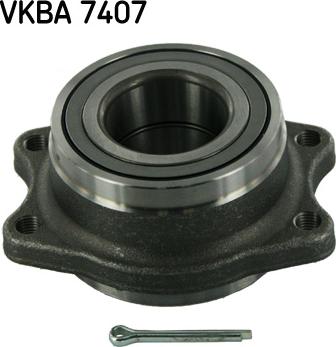 SKF VKBA 7407 - Riteņa rumbas gultņa komplekts www.autospares.lv