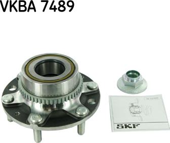 SKF VKBA 7489 - Riteņa rumbas gultņa komplekts autospares.lv