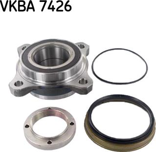 SKF VKBA 7426 - Riteņa rumbas gultņa komplekts www.autospares.lv