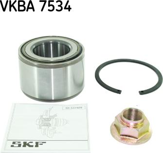 SKF VKBA 7534 - Riteņa rumbas gultņa komplekts www.autospares.lv