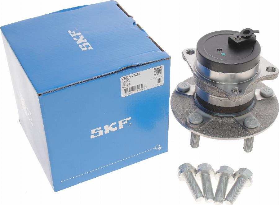 SKF VKBA 7533 - Подшипник ступицы колеса, комплект www.autospares.lv