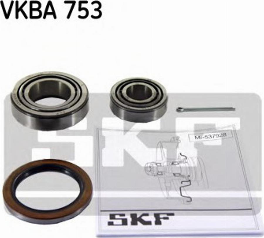 SKF VKBA 753 - Ķīļrievu siksna www.autospares.lv