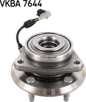 SKF VKBA 7644 - Wheel hub, bearing Kit www.autospares.lv