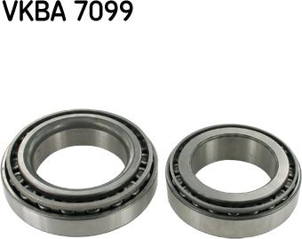 SKF VKBA 7099 - Riteņa rumbas gultņa komplekts www.autospares.lv