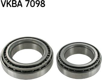 SKF VKBA 7098 - Riteņa rumbas gultņa komplekts www.autospares.lv