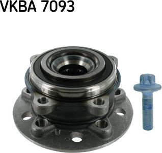 SKF VKBA 7093 - Riteņa rumbas gultņa komplekts www.autospares.lv