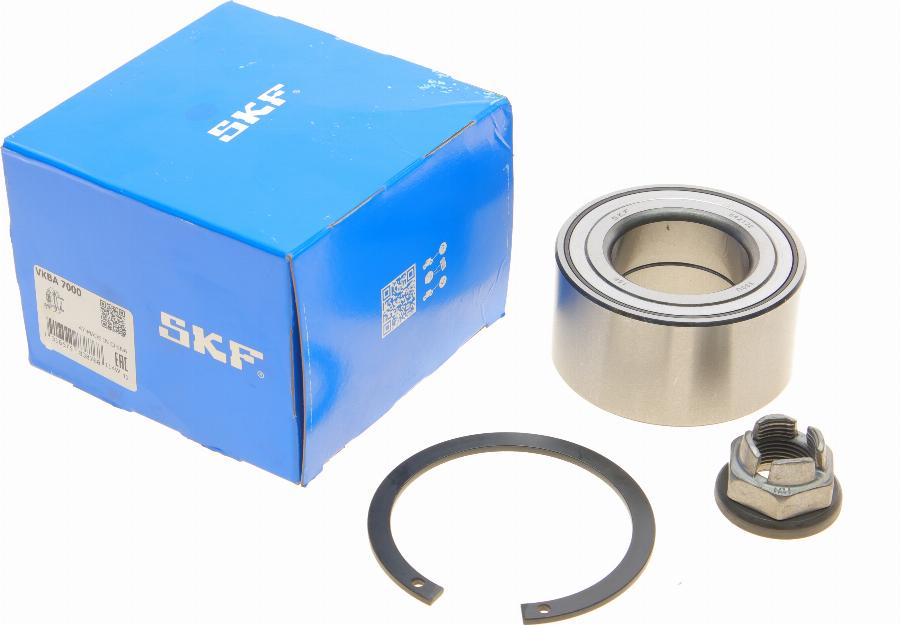 SKF VKBA 7000 - Подшипник ступицы колеса, комплект www.autospares.lv