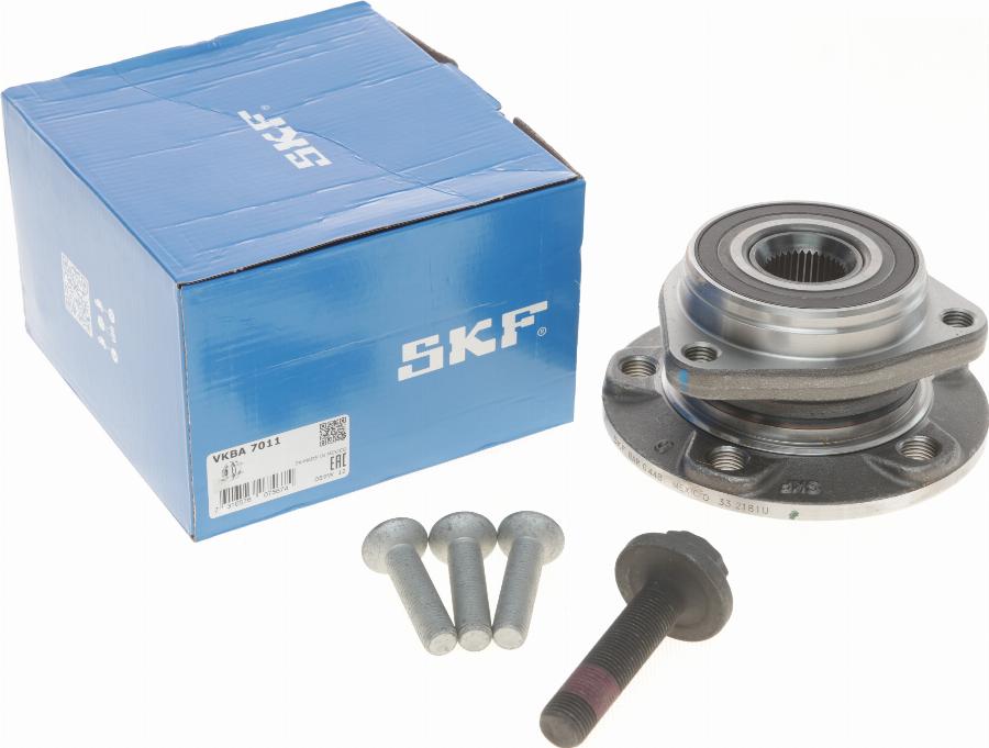 SKF VKBA 7011 - Riteņa rumbas gultņa komplekts autospares.lv