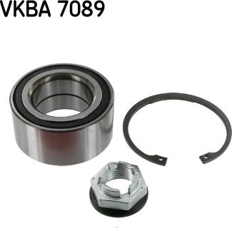 SKF VKBA 7089 - Подшипник ступицы колеса, комплект www.autospares.lv