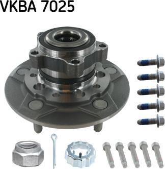 SKF VKBA 7025 - Riteņa rumbas gultņa komplekts www.autospares.lv