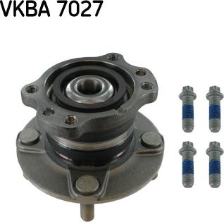 SKF VKBA 7027 - Riteņa rumbas gultņa komplekts www.autospares.lv