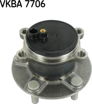 SKF VKBA 7706 - Riteņa rumbas gultņa komplekts www.autospares.lv