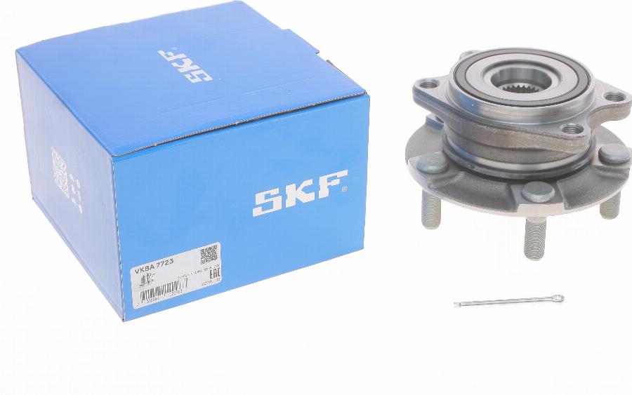 SKF VKBA 7723 - Подшипник ступицы колеса, комплект www.autospares.lv