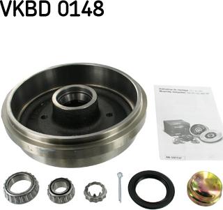 SKF VKBD 0148 - Bremžu trumulis www.autospares.lv