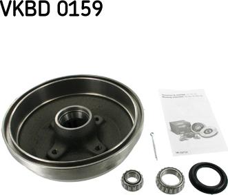 SKF VKBD 0159 - Bremžu trumulis www.autospares.lv