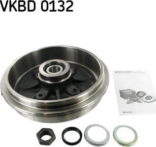 SKF VKBD 0132 - Bremžu trumulis www.autospares.lv