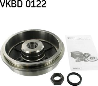 SKF VKBD 0122 - Bremžu trumulis www.autospares.lv