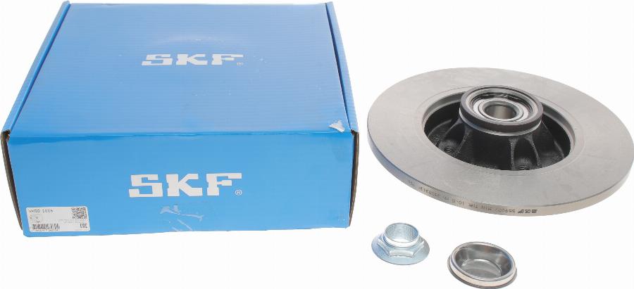 SKF VKBD 1016 - Bremžu diski www.autospares.lv