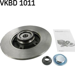 SKF VKBD 1011 - Тормозной диск www.autospares.lv