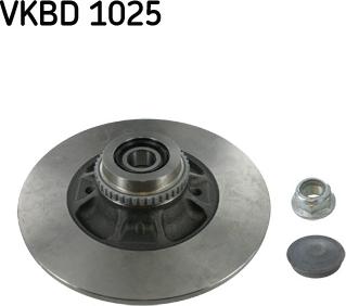 SKF VKBD 1025 - Bremžu diski autospares.lv