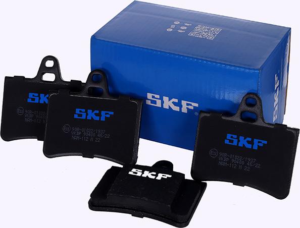 SKF VKBP 90400 - Bremžu uzliku kompl., Disku bremzes www.autospares.lv