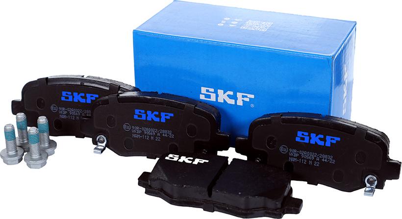 SKF VKBP 90569 A - Bremžu uzliku kompl., Disku bremzes www.autospares.lv