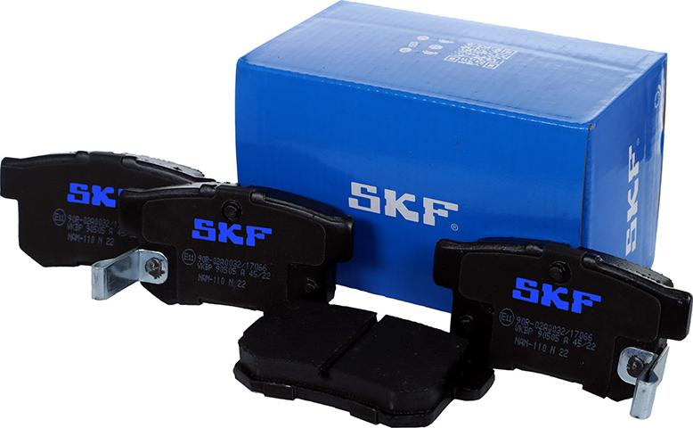 SKF VKBP 90505 A - Brake Pad Set, disc brake www.autospares.lv