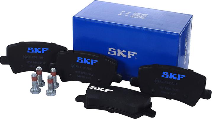 SKF VKBP 90582 - Bremžu uzliku kompl., Disku bremzes autospares.lv