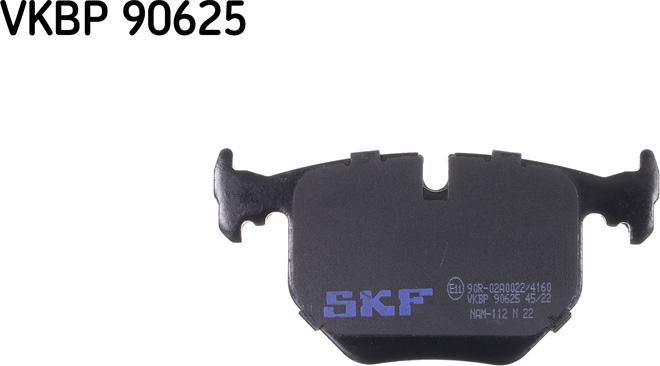 SKF VKBP 90625 - Bremžu uzliku kompl., Disku bremzes www.autospares.lv