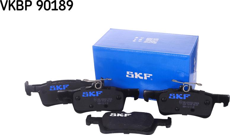 SKF VKBP 90189 - Bremžu uzliku kompl., Disku bremzes www.autospares.lv