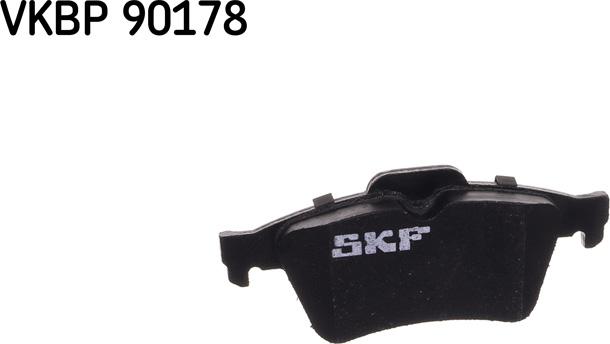 SKF VKBP 90178 - Bremžu uzliku kompl., Disku bremzes www.autospares.lv