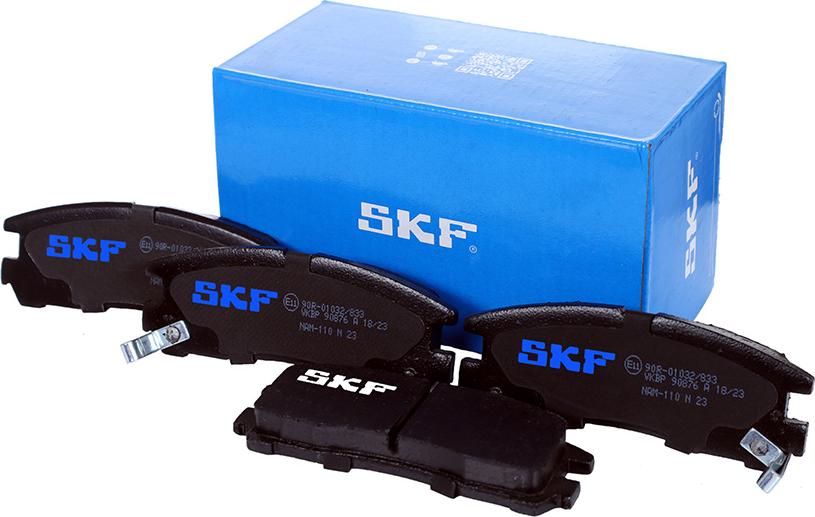 SKF VKBP 90876 A - Brake Pad Set, disc brake www.autospares.lv