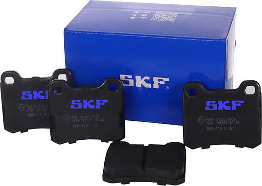 SKF VKBP 90302 - Bremžu uzliku kompl., Disku bremzes autospares.lv