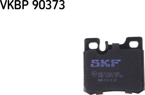 SKF VKBP 90373 - Bremžu uzliku kompl., Disku bremzes www.autospares.lv