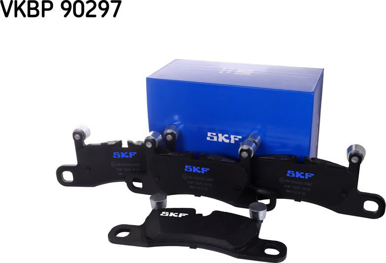 SKF VKBP 90297 - Bremžu uzliku kompl., Disku bremzes www.autospares.lv