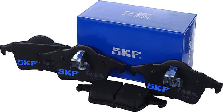 SKF VKBP 90261 - Brake Pad Set, disc brake www.autospares.lv