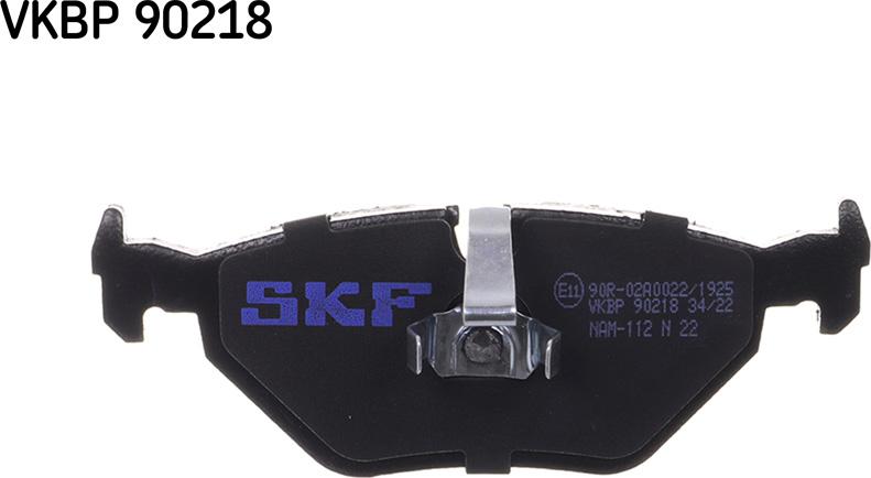 SKF VKBP 90218 - Bremžu uzliku kompl., Disku bremzes www.autospares.lv