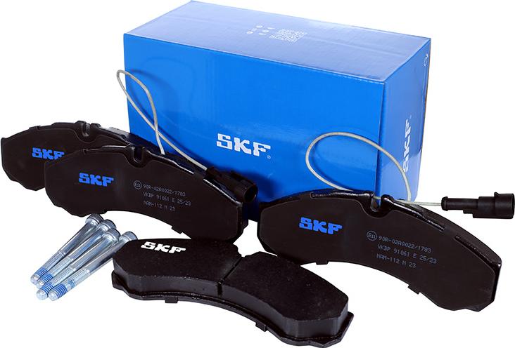 SKF VKBP 91061 E - Brake Pad Set, disc brake www.autospares.lv