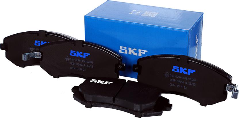 SKF VKBP 80456 A - Bremžu uzliku kompl., Disku bremzes www.autospares.lv