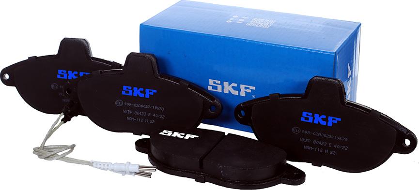 SKF VKBP 80423 E - Brake Pad Set, disc brake www.autospares.lv