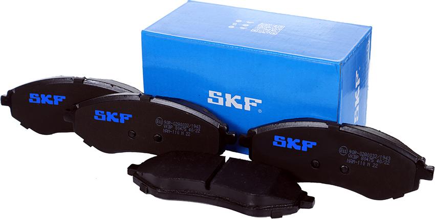 SKF VKBP 80475 - Bremžu uzliku kompl., Disku bremzes autospares.lv