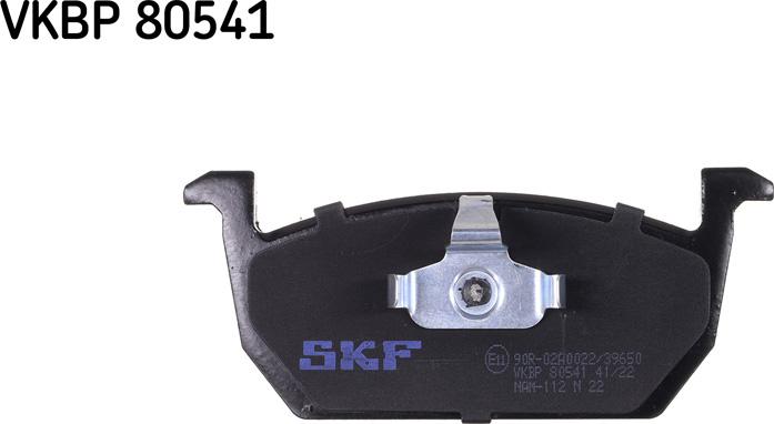 SKF VKBP 80541 - Bremžu uzliku kompl., Disku bremzes www.autospares.lv