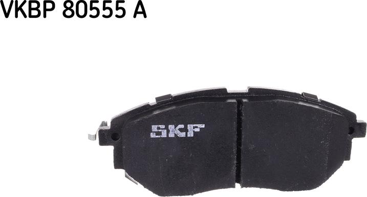 SKF VKBP 80555 A - Brake Pad Set, disc brake www.autospares.lv