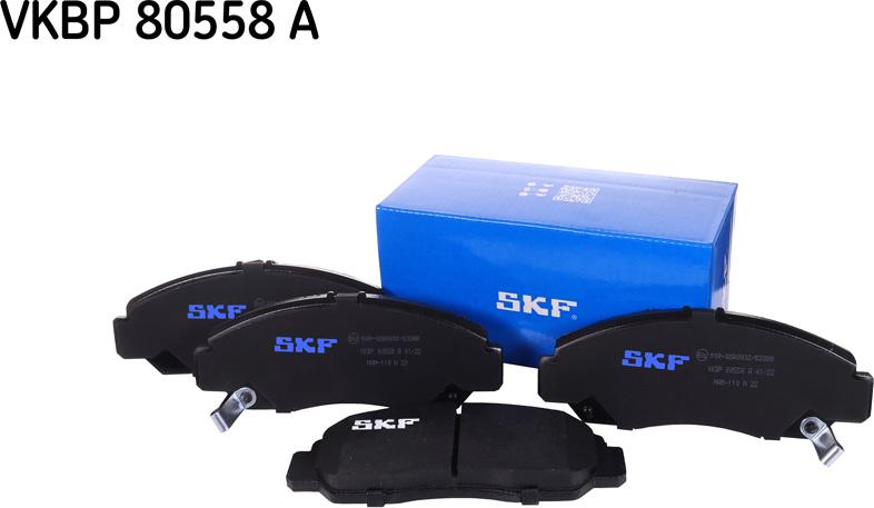 SKF VKBP 80558 A - Brake Pad Set, disc brake www.autospares.lv