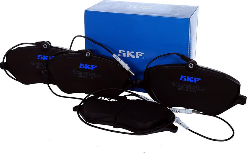 SKF VKBP 80519 E - Brake Pad Set, disc brake www.autospares.lv