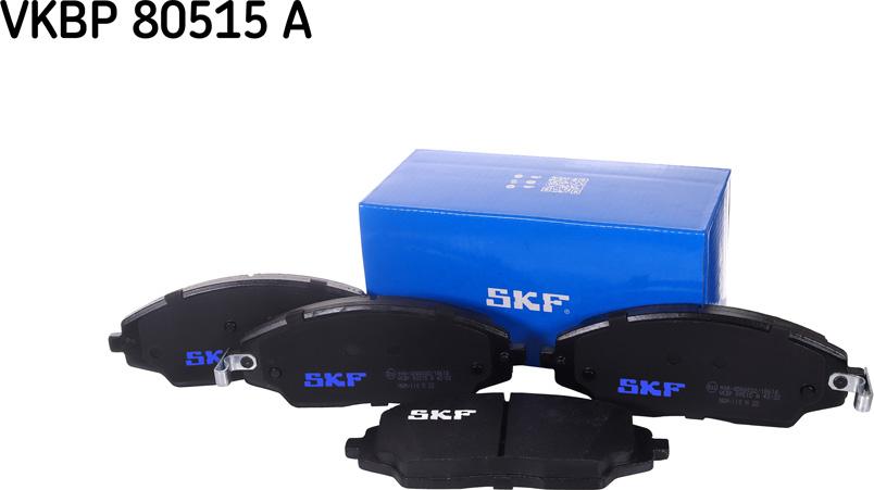 SKF VKBP 80515 A - Bremžu uzliku kompl., Disku bremzes autospares.lv