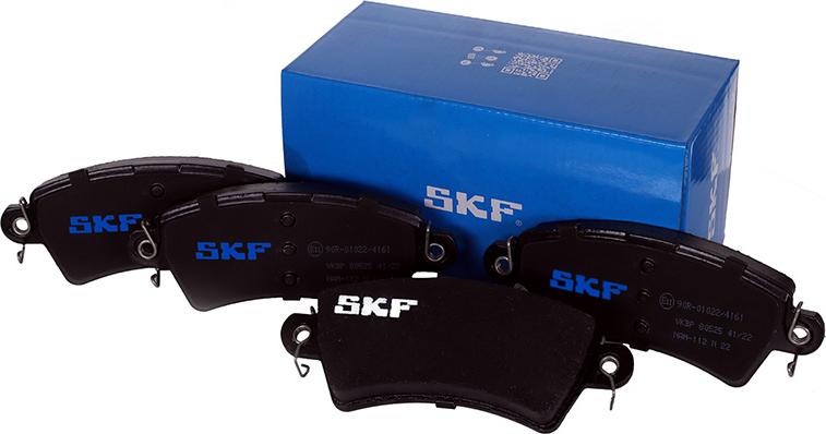 SKF VKBP 80525 - Bremžu uzliku kompl., Disku bremzes www.autospares.lv